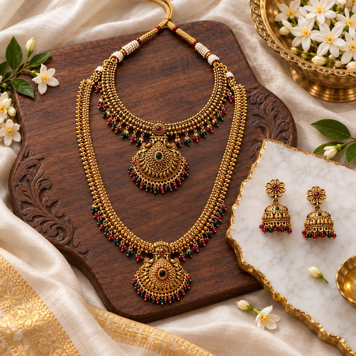 Antique Bridal Set ( PVF 020 )
